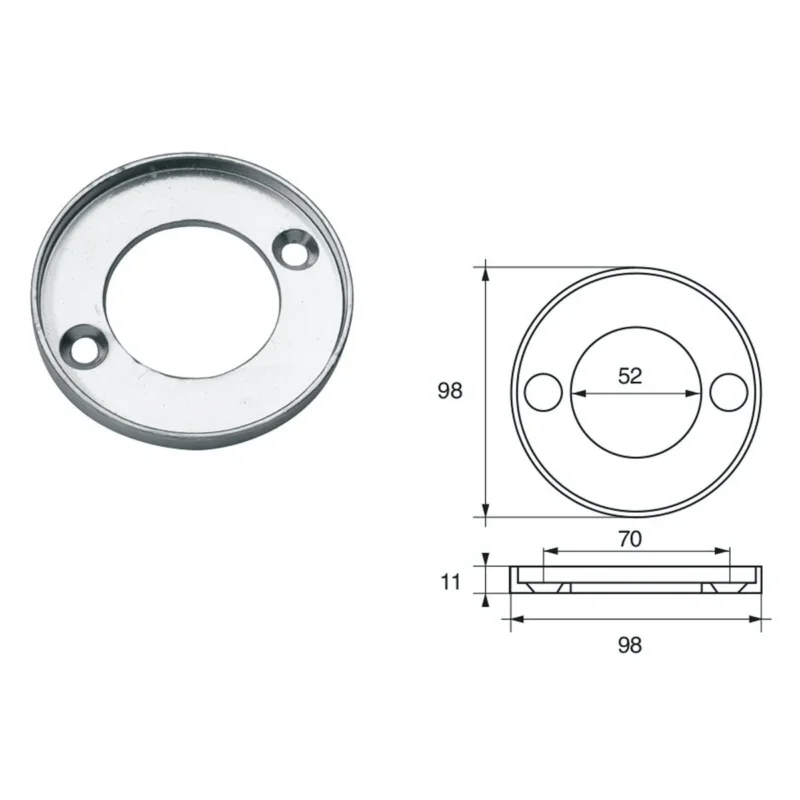 Offre Spéciale Volvo-Penta Motor Anode 875810 Zinc