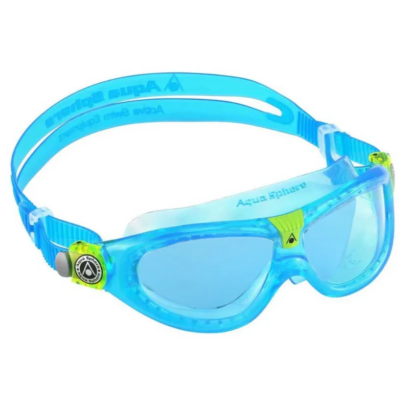 Aqua Sphere Seal Kid 2 Swim Goggles Turquoise Blue - Blue Lens Seulement Aujourd'hui