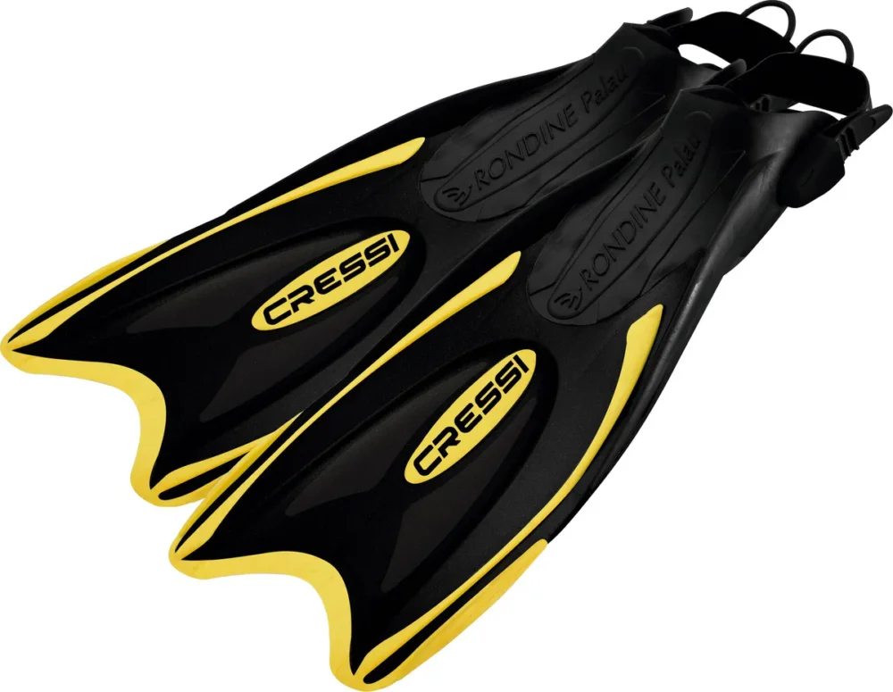 Cressi Palau snorkelling fins Black/Yellow Affaire À Saisir