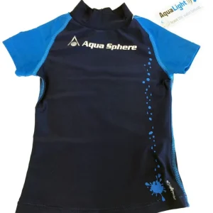 Aqua Sphere Rashguard T-Shirt Kid - Navy Blue Prix Promo