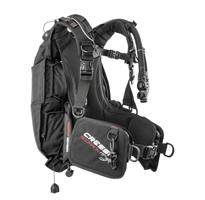 Cressi Scorpion Rear Volume BCD Commander Maintenant