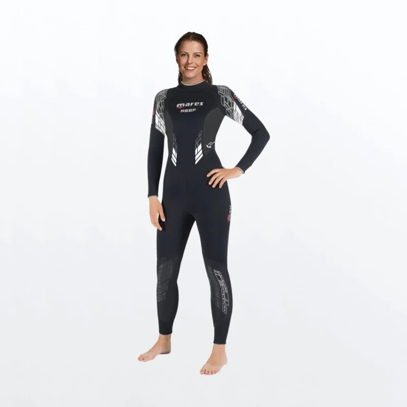 Pas Cher Mares Reef She Dives Neoprene Wetsuit Lady 3mm