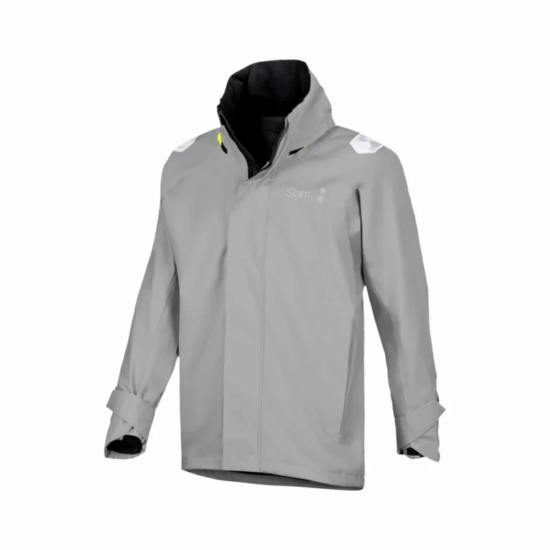 Slam Win-D 2 Force Men Sailing Jacket Grey Quantité Limitée