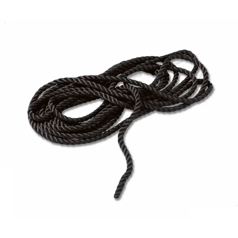 Trem 3-strand Twisted Mooring Line Black Affaire À Saisir