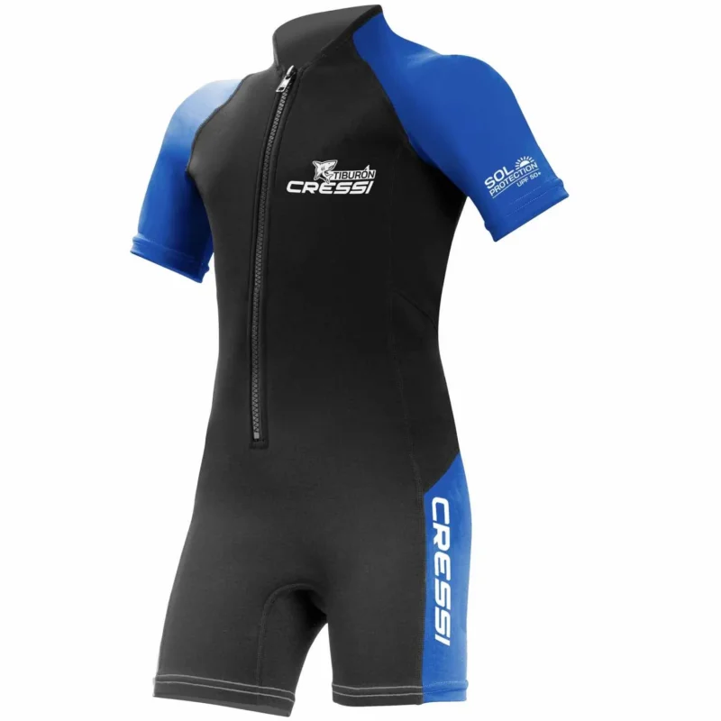 Soldes Cressi Tiburon Shorty Neoprene Wetsuit Man