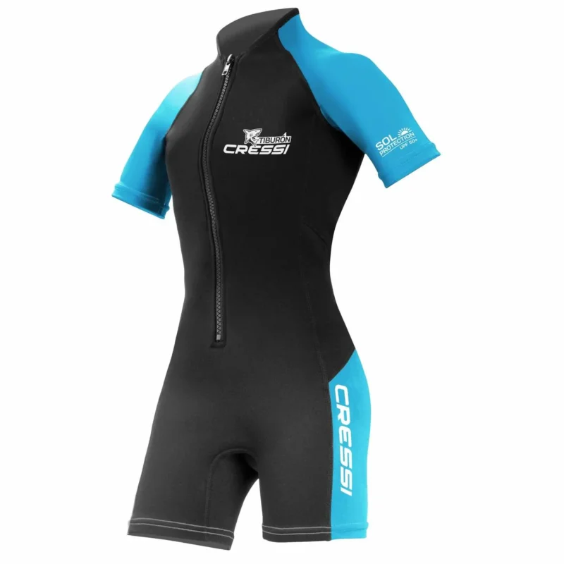 Promotion Saisonnière Cressi Tiburon Shorty Neoprene Wetsuit Lady
