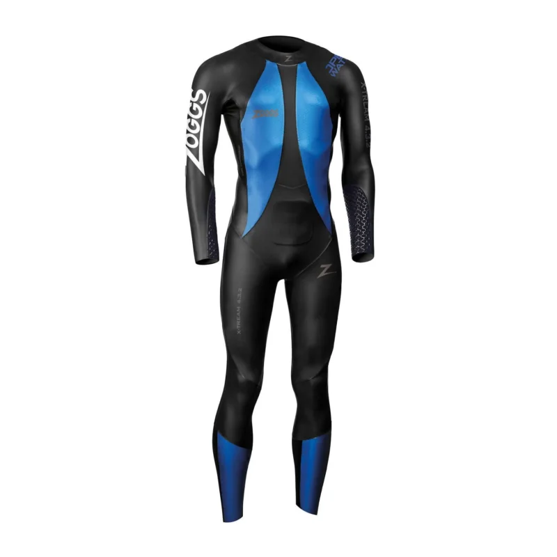 Zoggs OW X-Tream FS 4.3.2 Neoprene Wetsuit Man - Black / Blue Solde