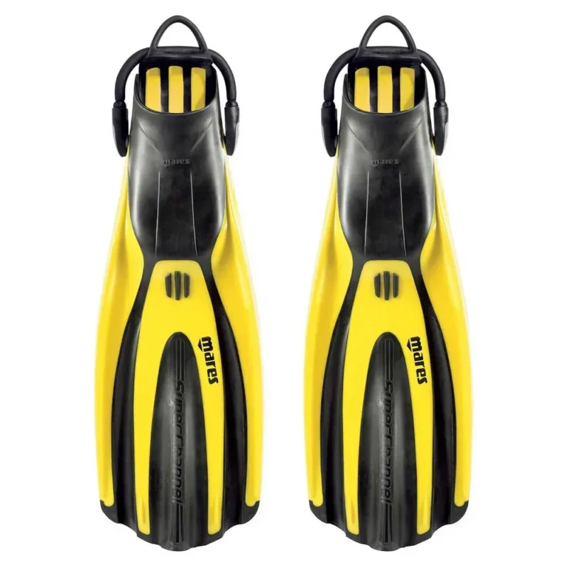 Dernière Chance Mares Avanti Superchannel OH open heel fins Reflex Yellow
