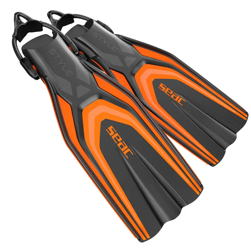 Seac Style-S Fins - Orange Prix Cassé