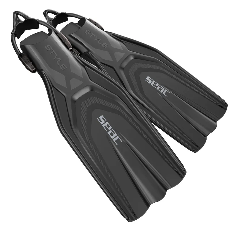 Seac Style-S Fins - Black Nouveauté