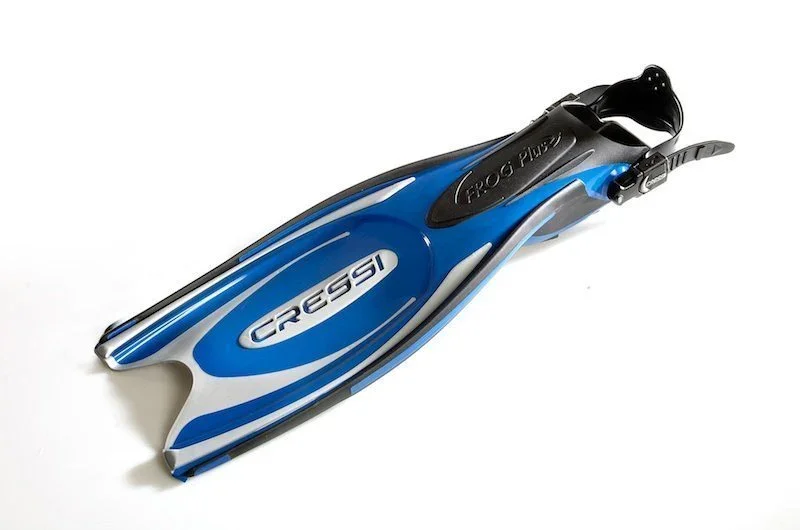 Promotion Saisonnière Cressi Frog Plus Fins Blue/Silver