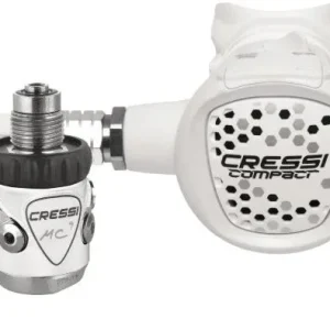 Cressi MC9 Compact regulator set White Petit Prix