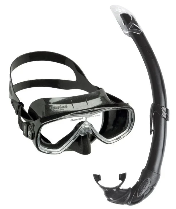 Paiement Sécurisé Cressi Onda + Mexico Snorkeling Combo - Black