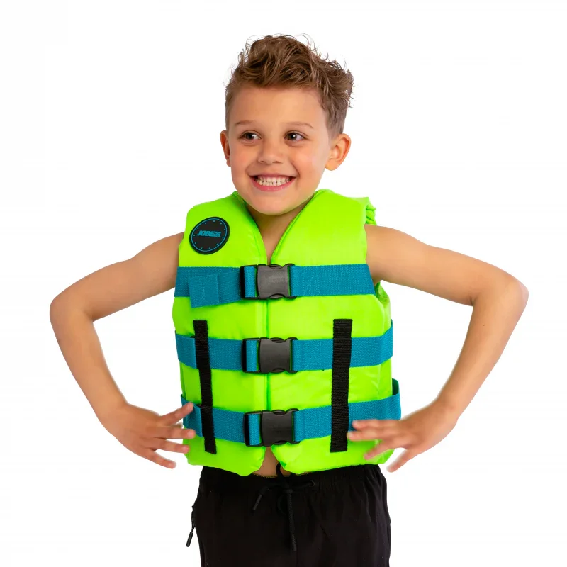 Jobe Nylon Kids Life Jacket Lime Green Meilleur Prix