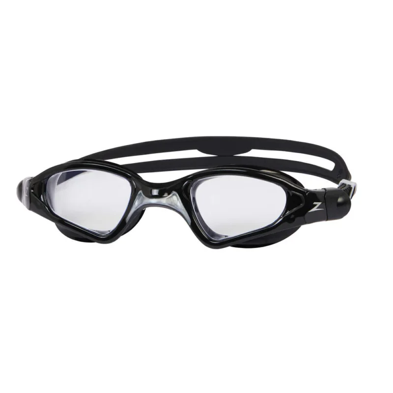 Zoggs Spectra Swim Goggles Black Grey Dernière Chance