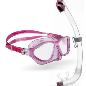 Cressi Moon + Seal Dry Snorkel Combo Age 5-10 Promotion