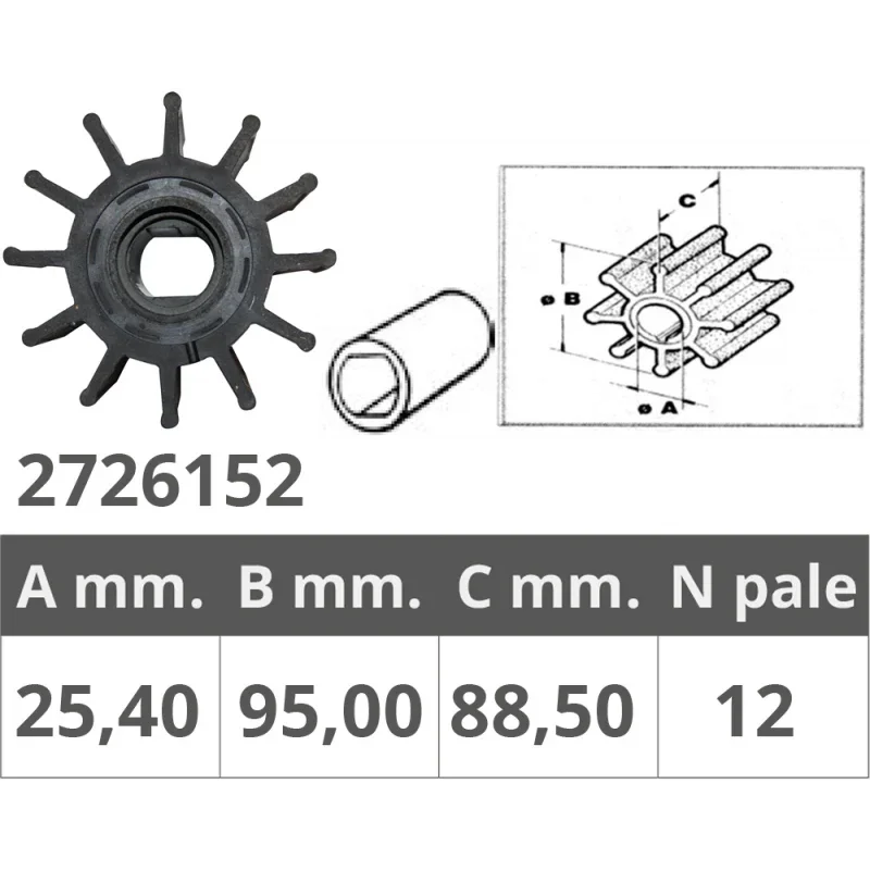 Offre Spéciale Impeller for Jabsco / JMP