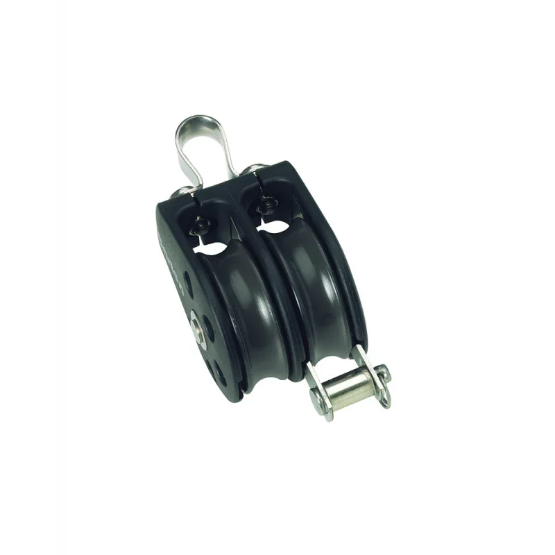 Barton Fixed Double Block with Becket Ø 8 mm Super Prix