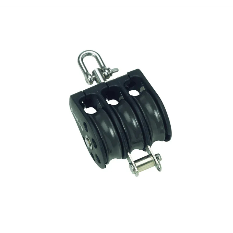 Prix Choc Barton Triple Swivel Block with Becket Ø8 mm