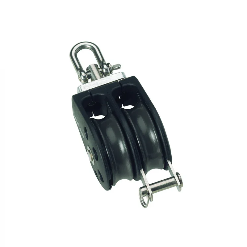 Populaire Barton Swivel Double Block with Becket Ø10 mm