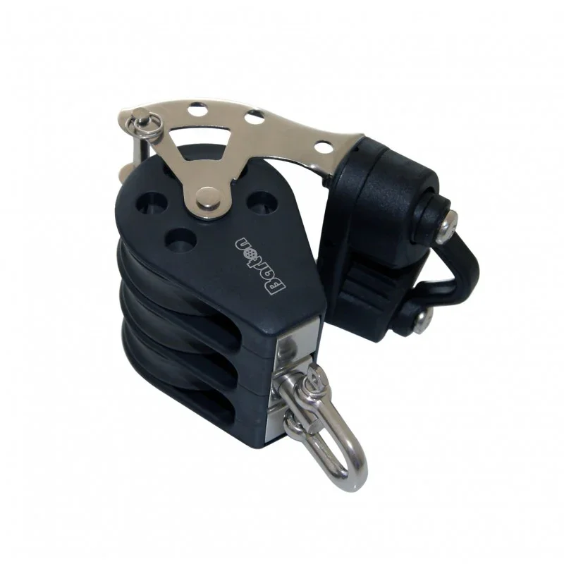 Barton Swivel Block with Becket and Cam Cleat Ø10 mm Vente Directe
