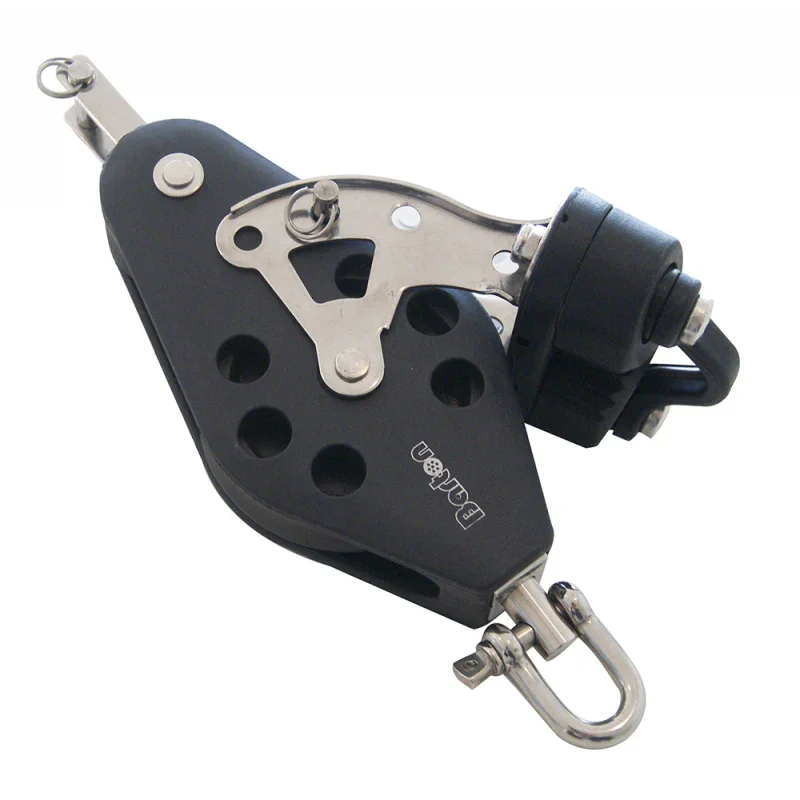 Barton Swivel Fiddle Block with Becket and Plastic Cam Cleat Ø10 mm Must-Have