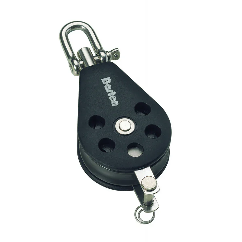 Barton Single Swivel Block with Becket Ø12 mm Jusqu'à Épuisement Des Stocks