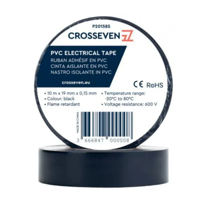 Crosseven Black Electrical Tape Achat Immédiat